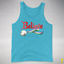 Believe Genderqueer Pride Jingle Bell Premium Tank Top - Aqua Triblend
